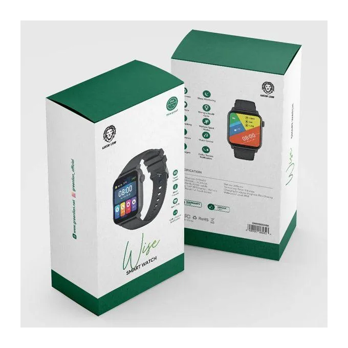 Green Lion Wise Smart Watch – Fitness and Activity Tracker with Heart Rate Monitor