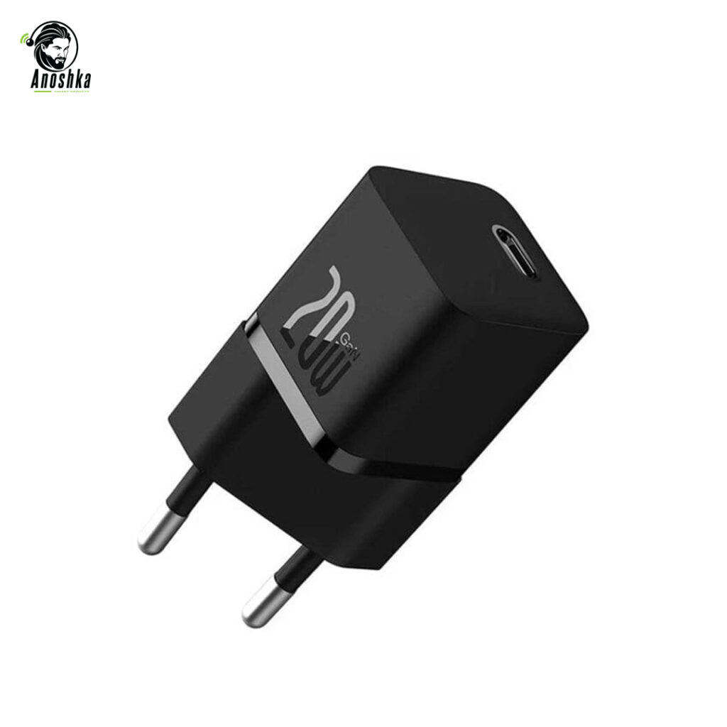 Baseus GaN5 Mini 1C 20W EU Fast Charger with USB-C Power Delivery