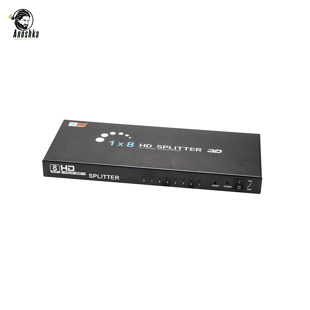 2B HD Splitter 8 Ports HDMI 1.4 CV998 – Multi-Display 4K HDMI Signal Distributor