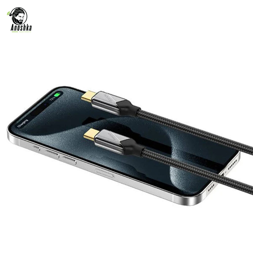 The RECCI DACA VOYAGE PD 240W Cable delivers ultra-fast 240W charging, high-speed data transfer, and exceptional durability in a premium braided design.