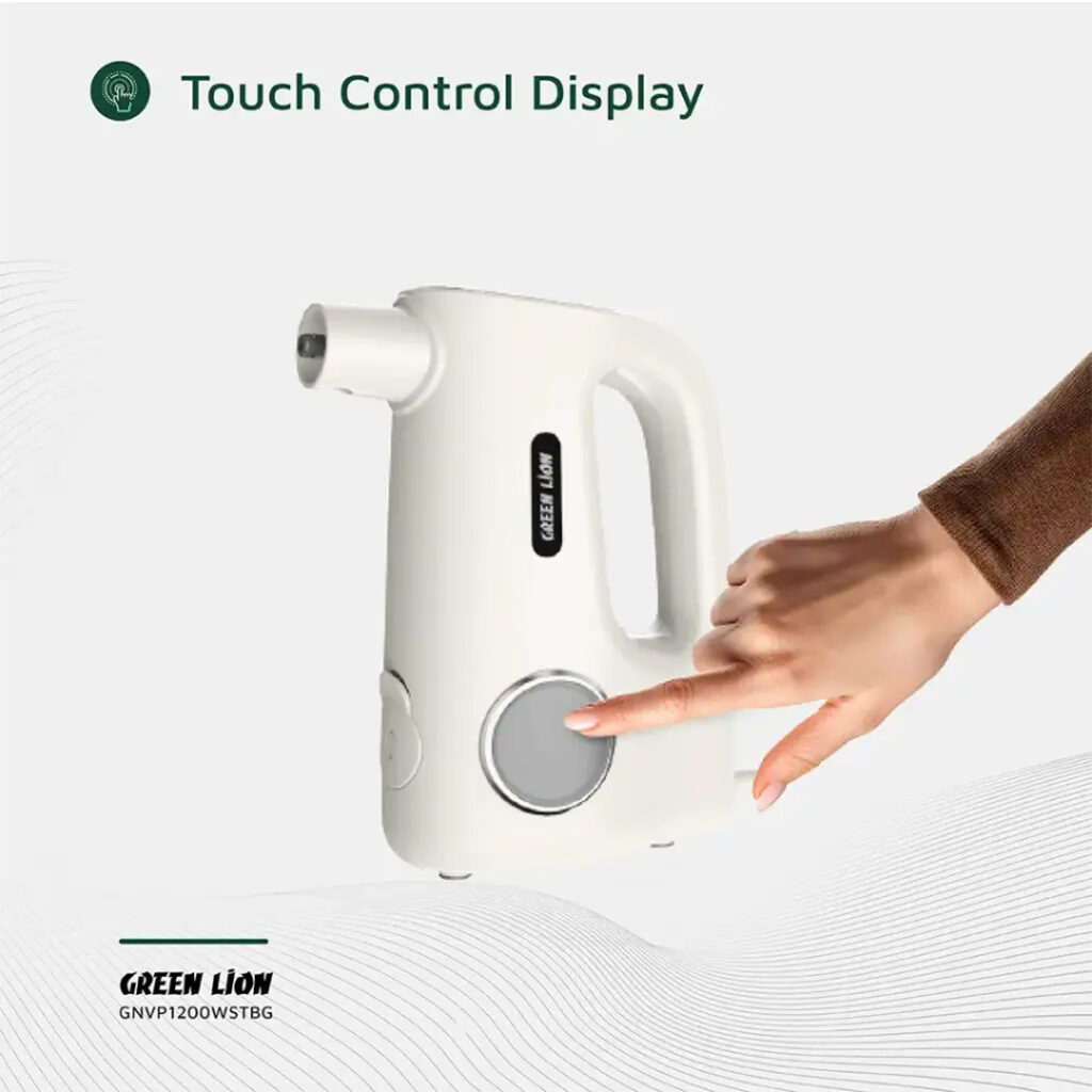 Green Lion Vapor Pro Steam Cleaner 1200W – Powerful Multi-Surface Handheld Cleaning Device