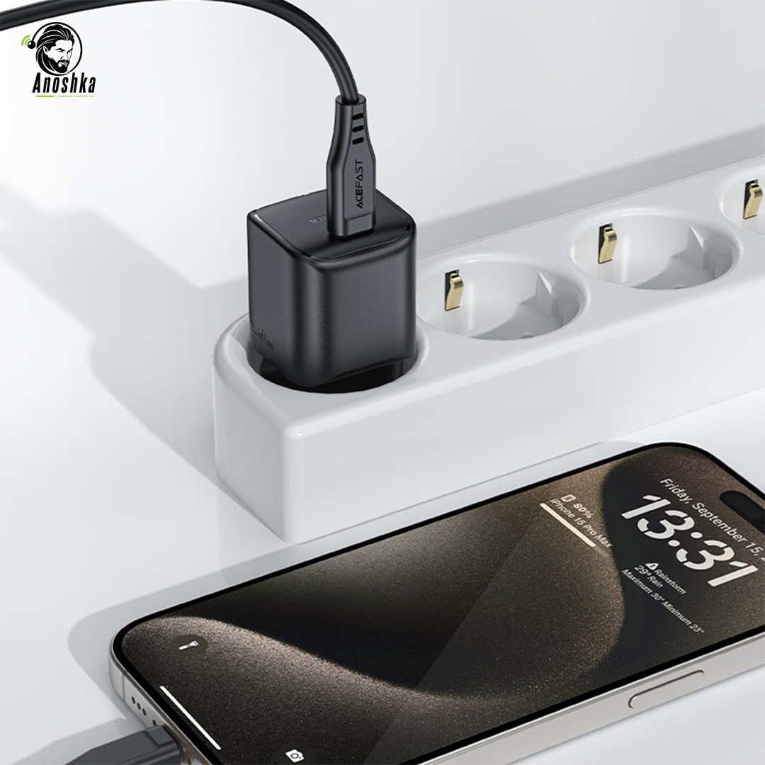 ACEFAST Charger 20W A73 Mini β Compact PD Fast Charging USB-C Wall Adapter