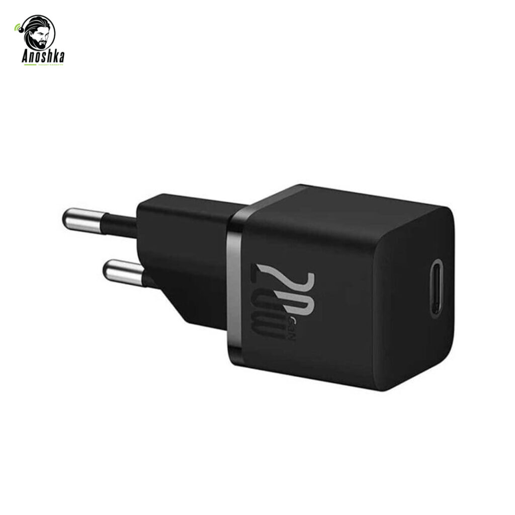 Baseus GaN5 Mini 1C 20W EU Fast Charger with USB-C Power Delivery