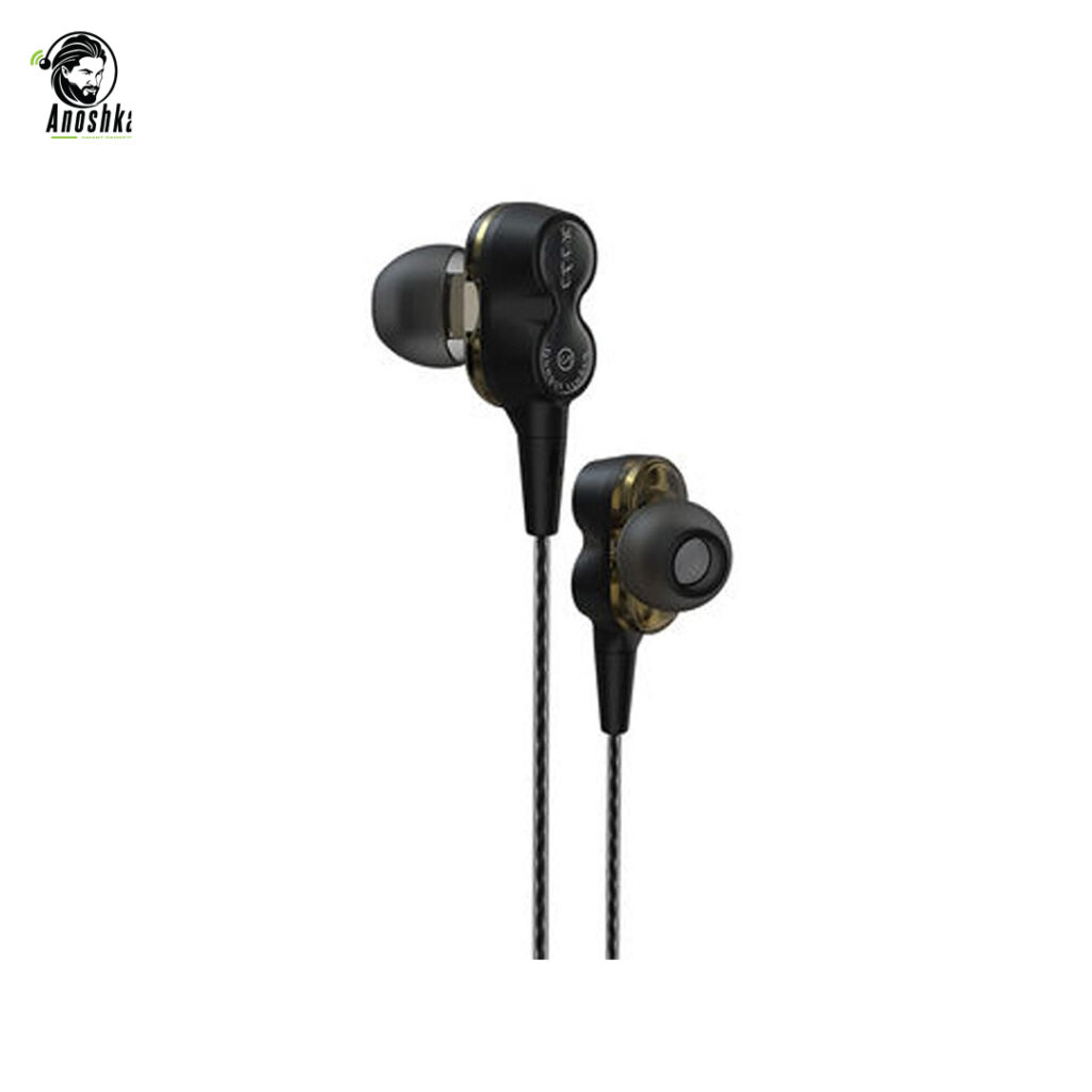 DEVIA Wired Earphones 3.5mm HP50D Clear Sound Comfortable Fit