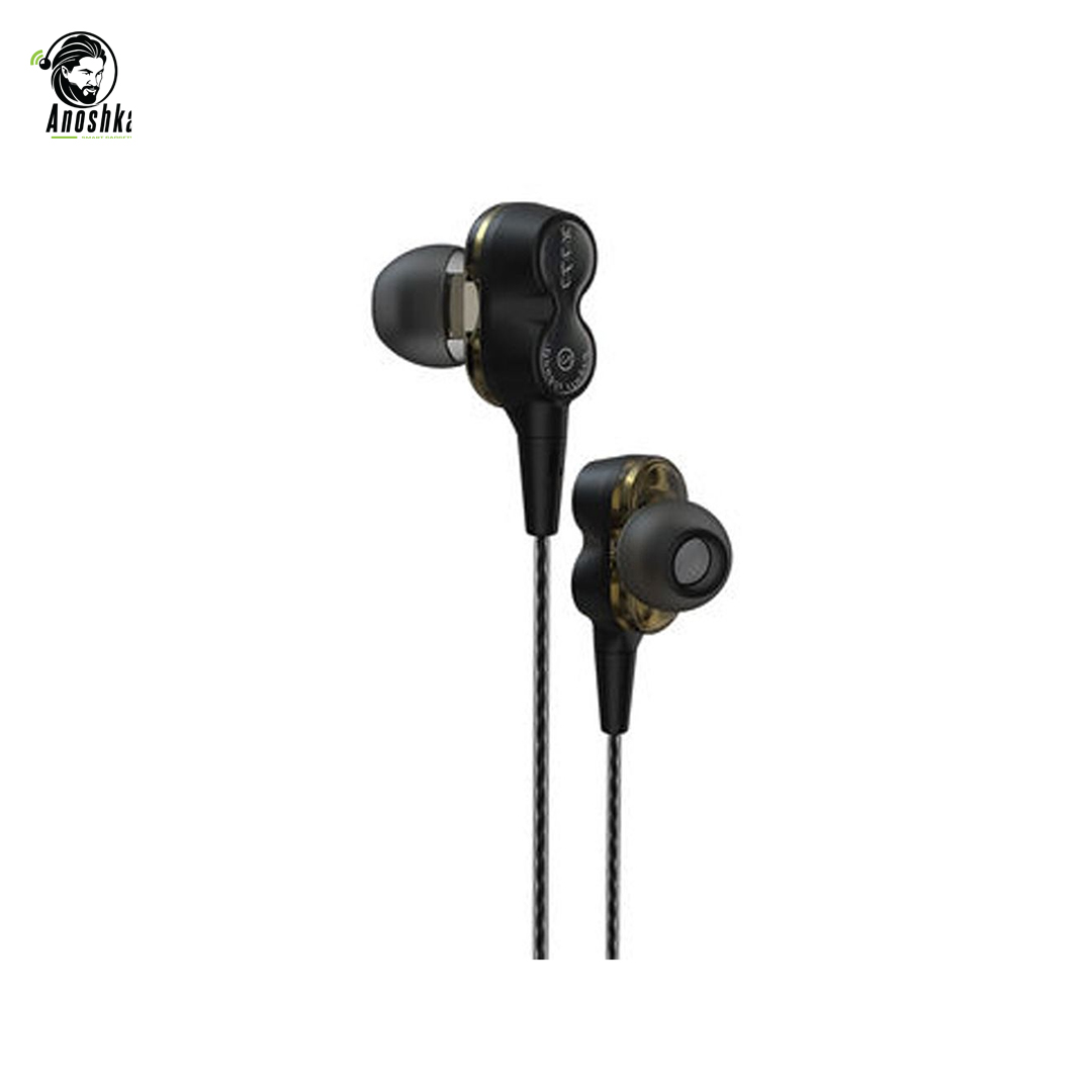 DEVIA Wired Earphones 3.5mm HP50D Clear Sound Comfortable Fit
