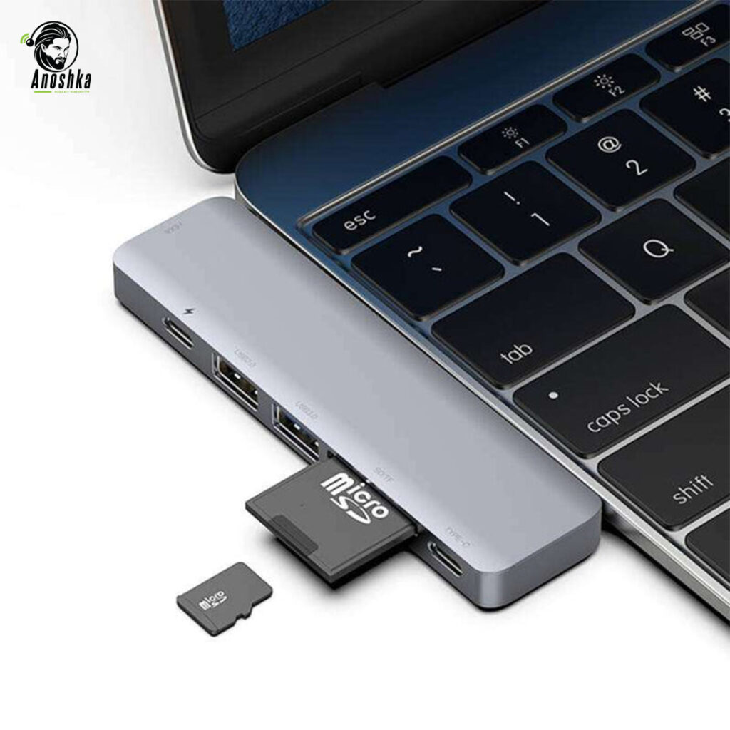 The RECCI RH08 7-in-2 Hub offers 4K HDMI, USB 3.0, SD/TF readers, and PD charging in a dual Type-C design, perfect for MacBook and other USB-C devices.