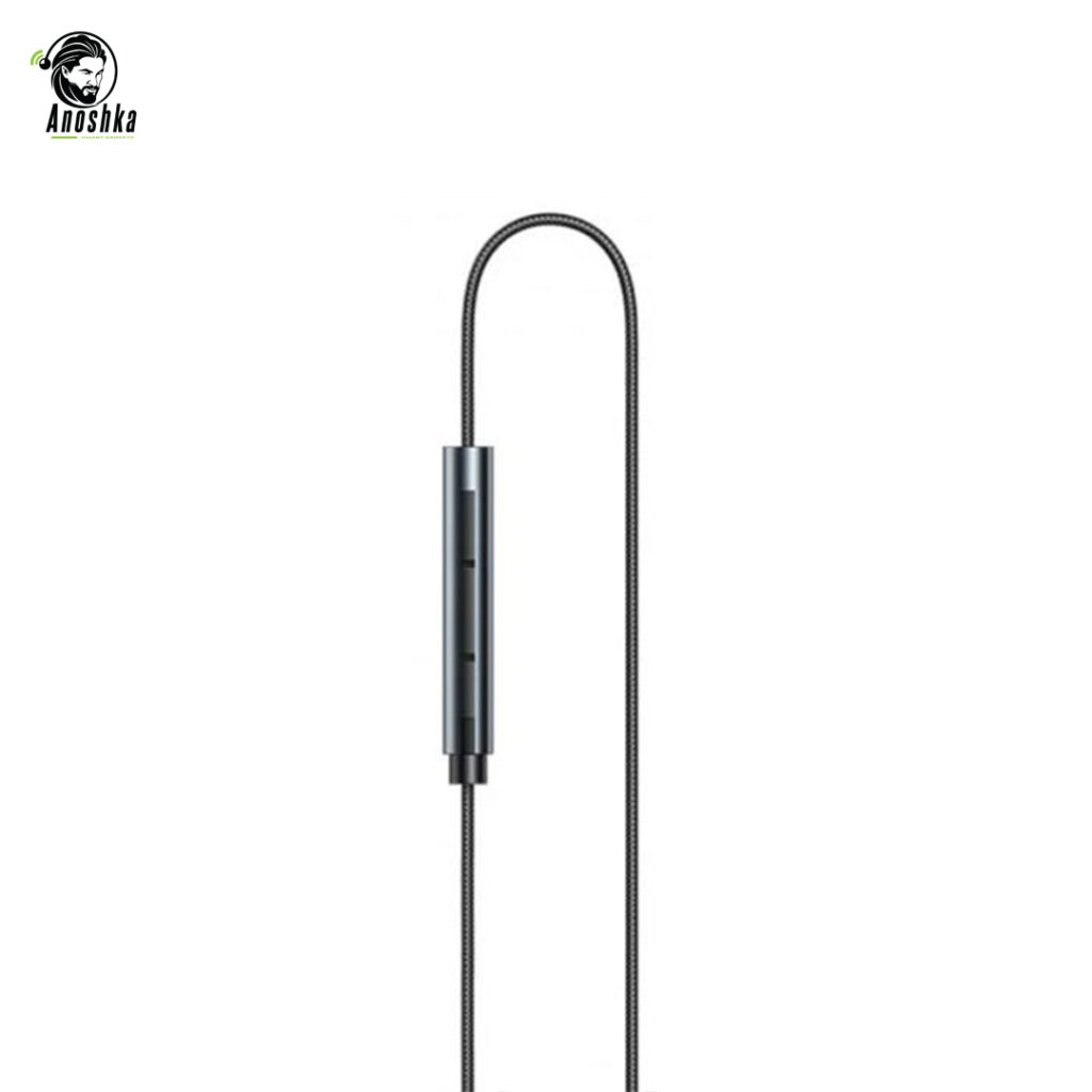 The RECCI REP-L26 Metal Wired Earphones deliver premium audio, a durable metal build, and in-line mic control for music and calls.