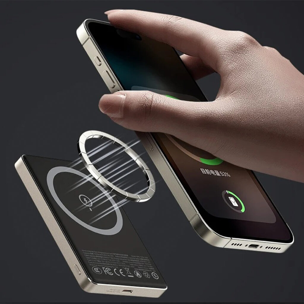 RECCI Power Bank Armor Wireless Charging 10000mAh (RPB-W26) – Rugged Design & Fast Wireless Charging