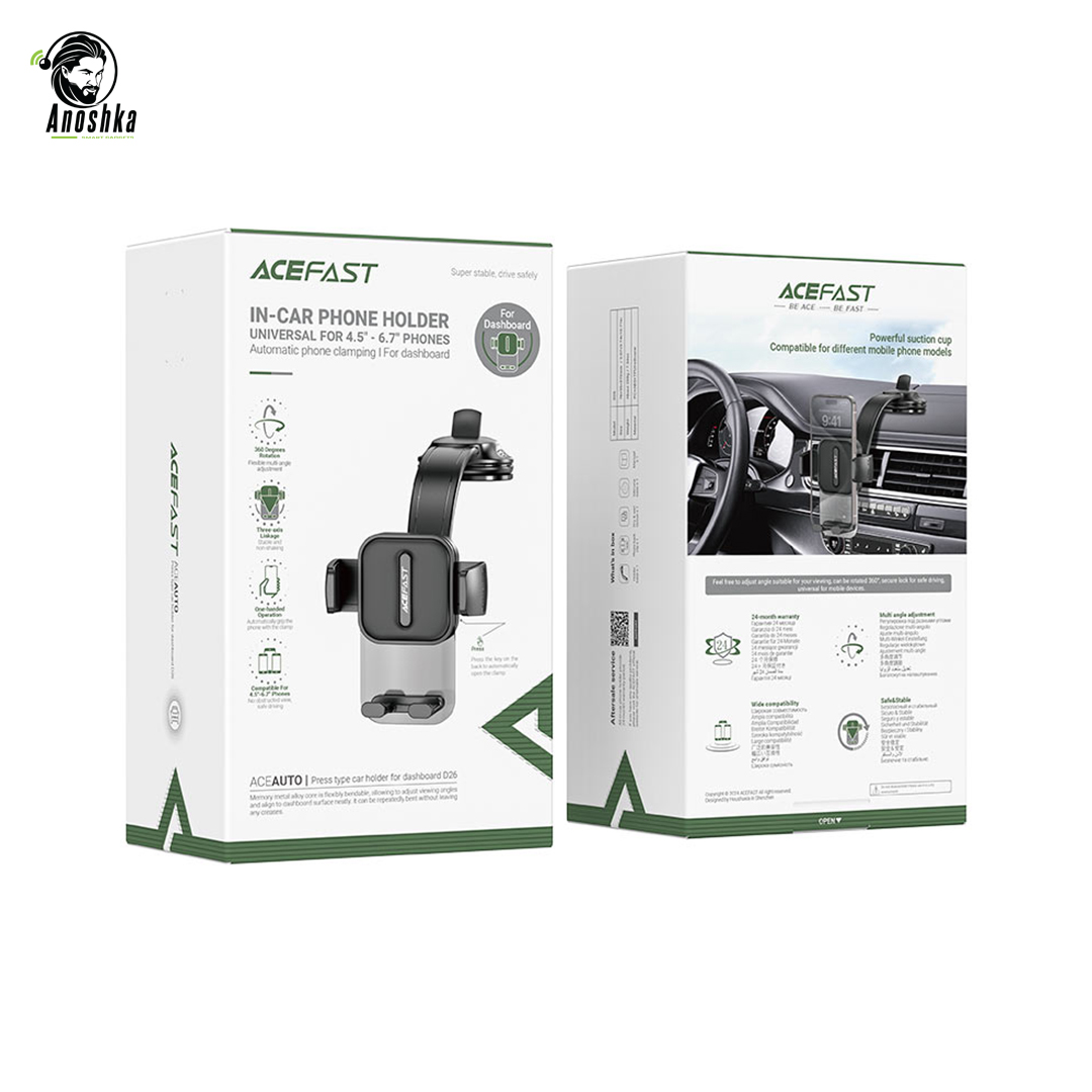 Car Mount Holder D26 – Magnetic and Adjustable Car Phone Holder