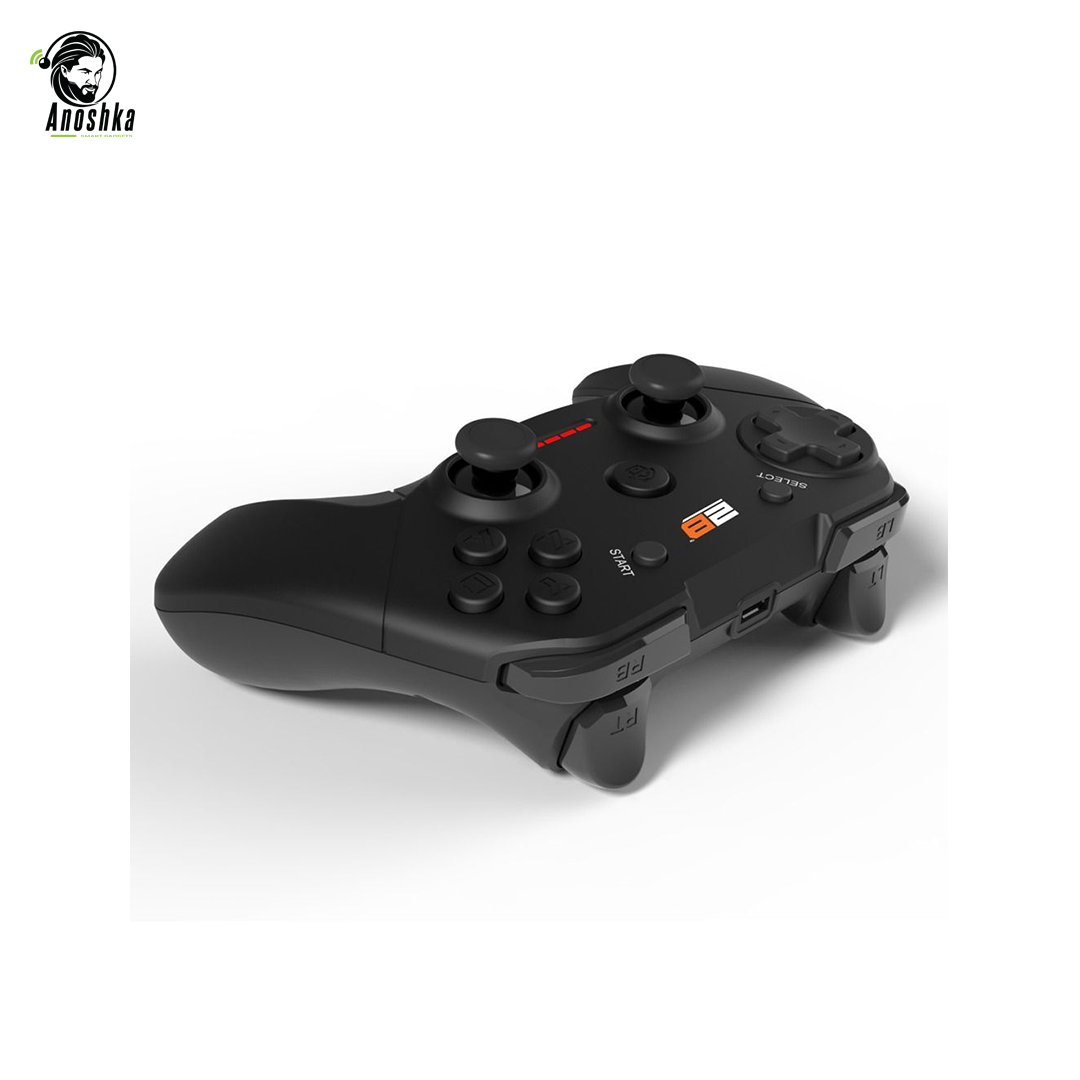 2B Wireless Single Gamepad GP076 β Turbo Dual Vibration 3 in 1 Controller for PC and PS3