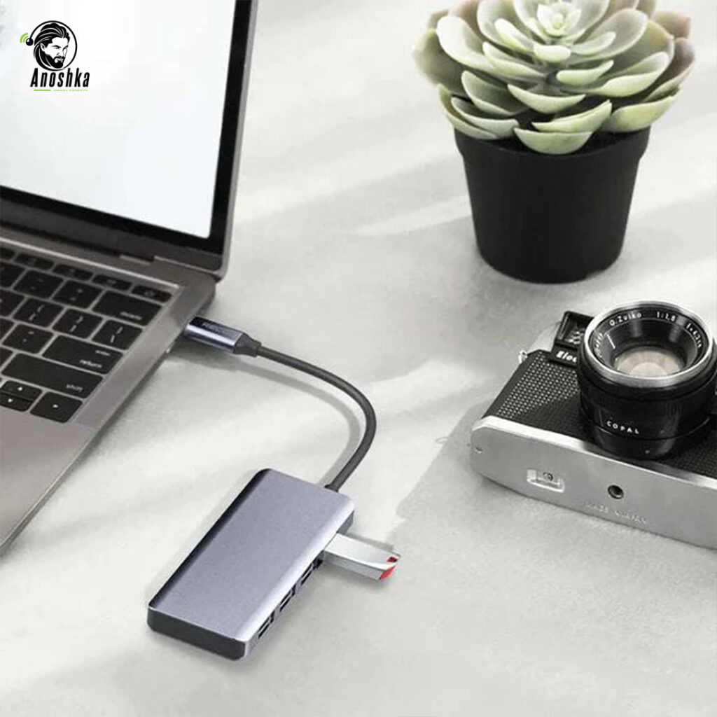 The RECCI RH06 5-in-1 Hub delivers fast data transfer, 4K HDMI output, and multiple ports for enhanced productivity and connectivity.