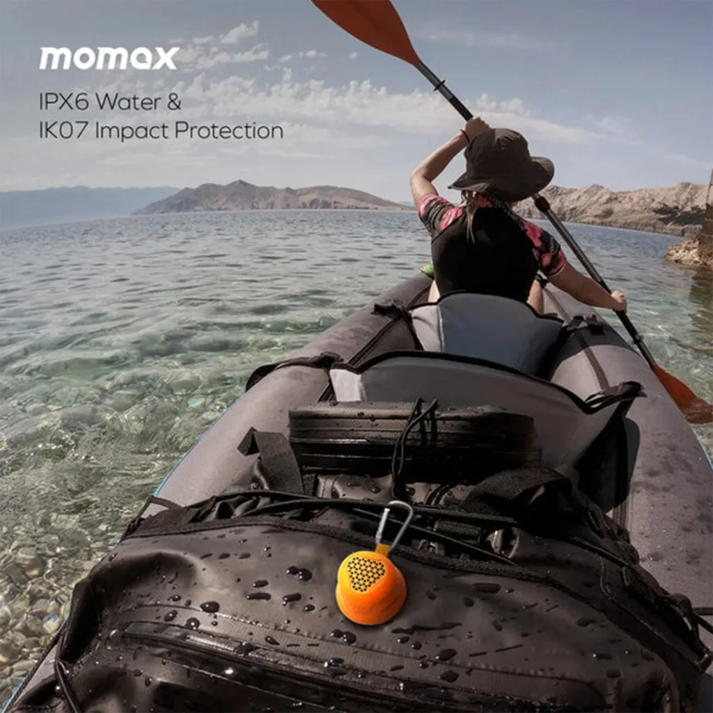 MOMAX 1 Vibe Go Speaker BS7E Portable Wireless Bluetooth Speaker