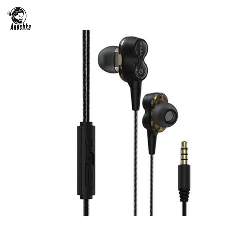 DEVIA Wired Earphones 3.5mm HP50D Clear Sound Comfortable Fit