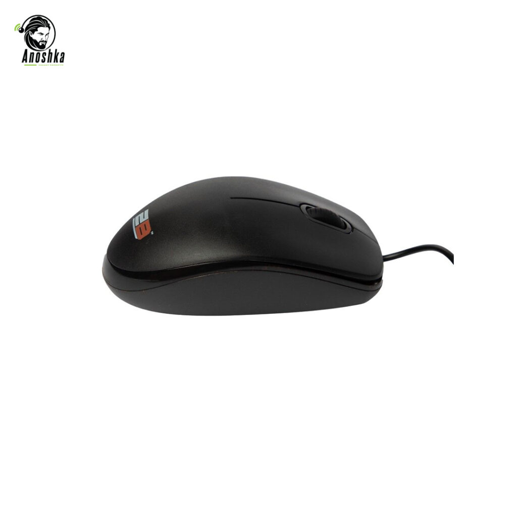 2B Track Wired Mouse MO663 – Ergonomic High-Precision Optical Mouse