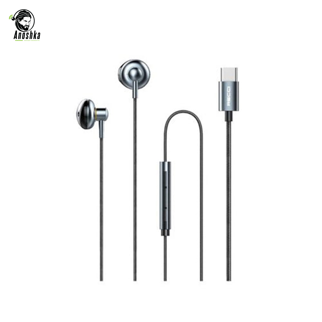The RECCI REP-L26 Metal Wired Earphones deliver premium audio, a durable metal build, and in-line mic control for music and calls.