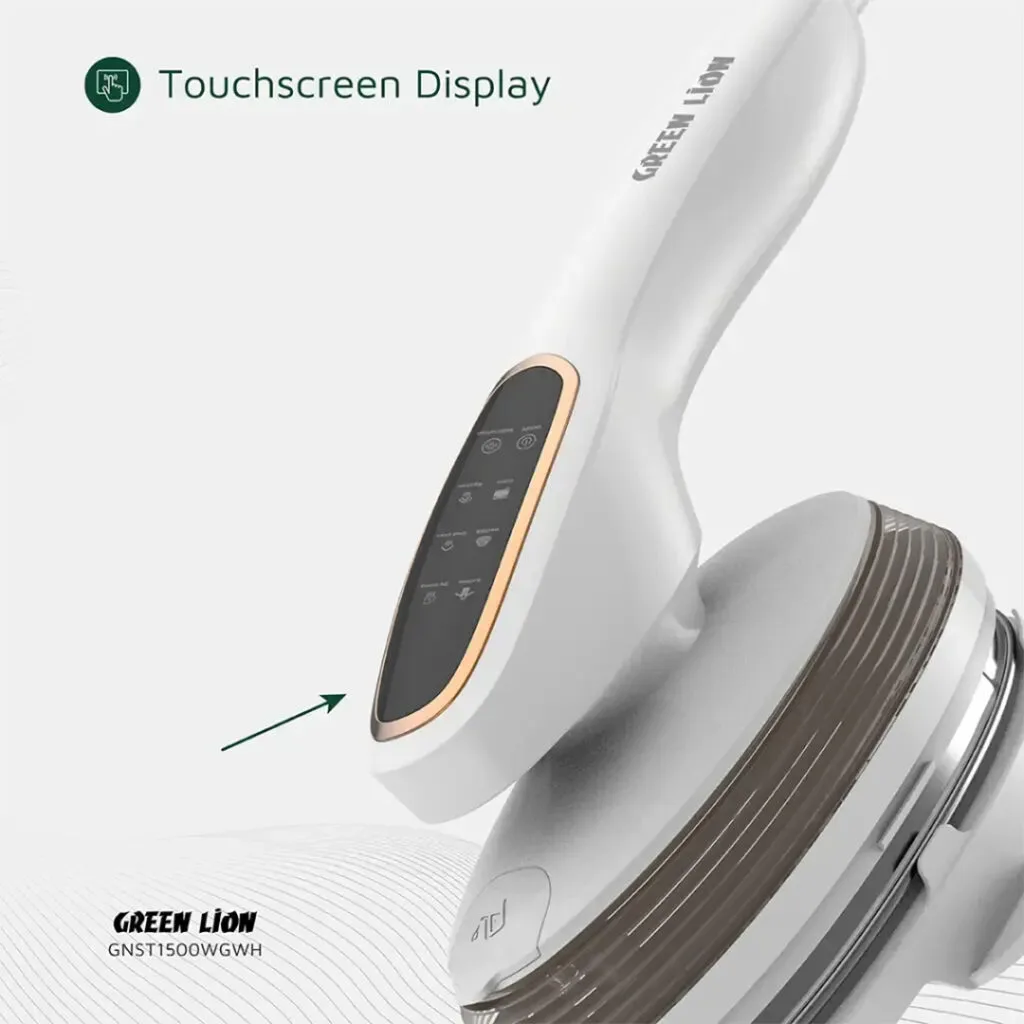 Green Lion Steam Glide Garment Steamer 1500W – Powerful and Efficient Fabric Steamer