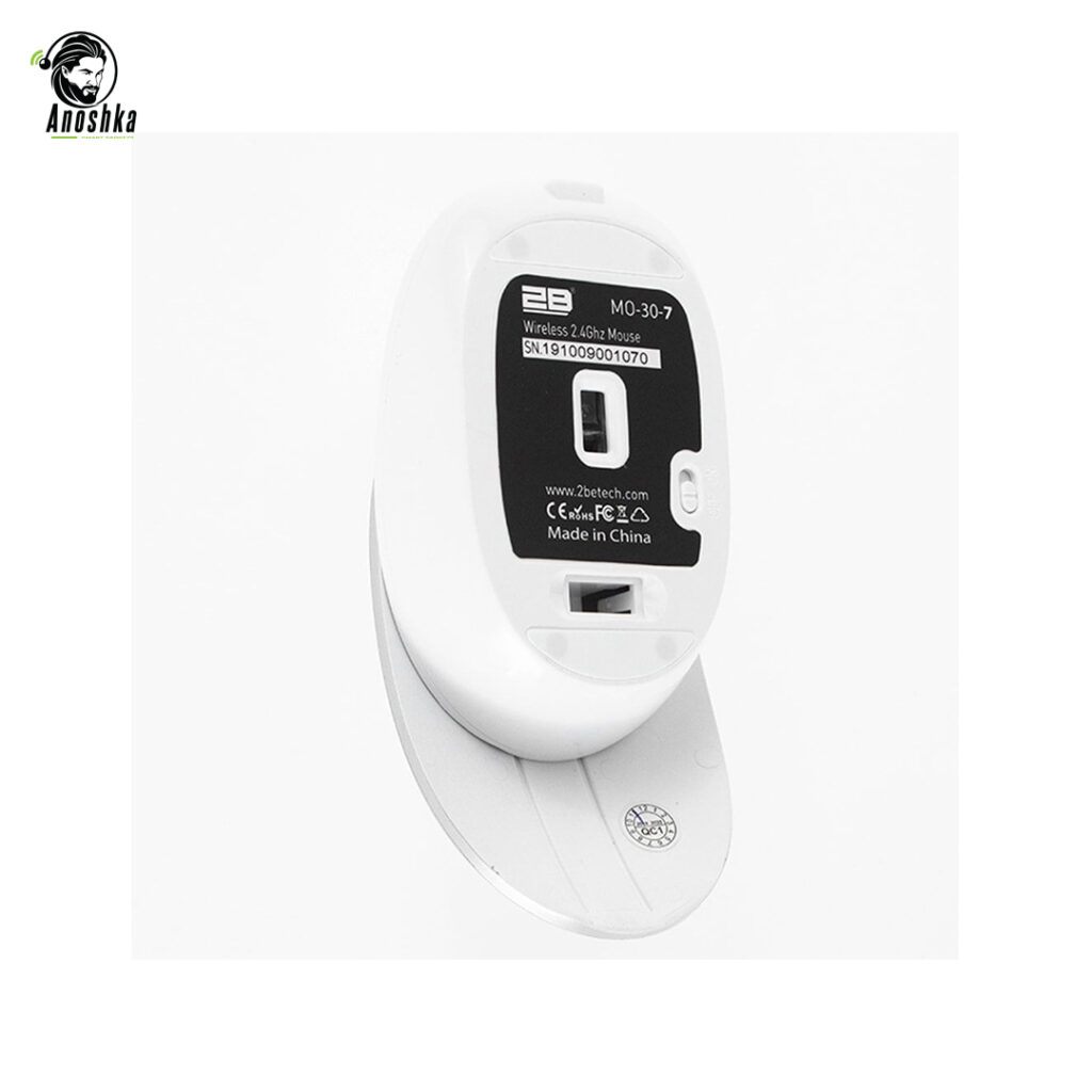 2B MO307 Wireless Mouse 1200DPI – Smooth and Precise Ergonomic Optical Mouse