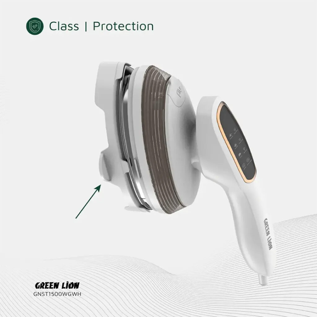 Green Lion Steam Glide Garment Steamer 1500W – Powerful and Efficient Fabric Steamer