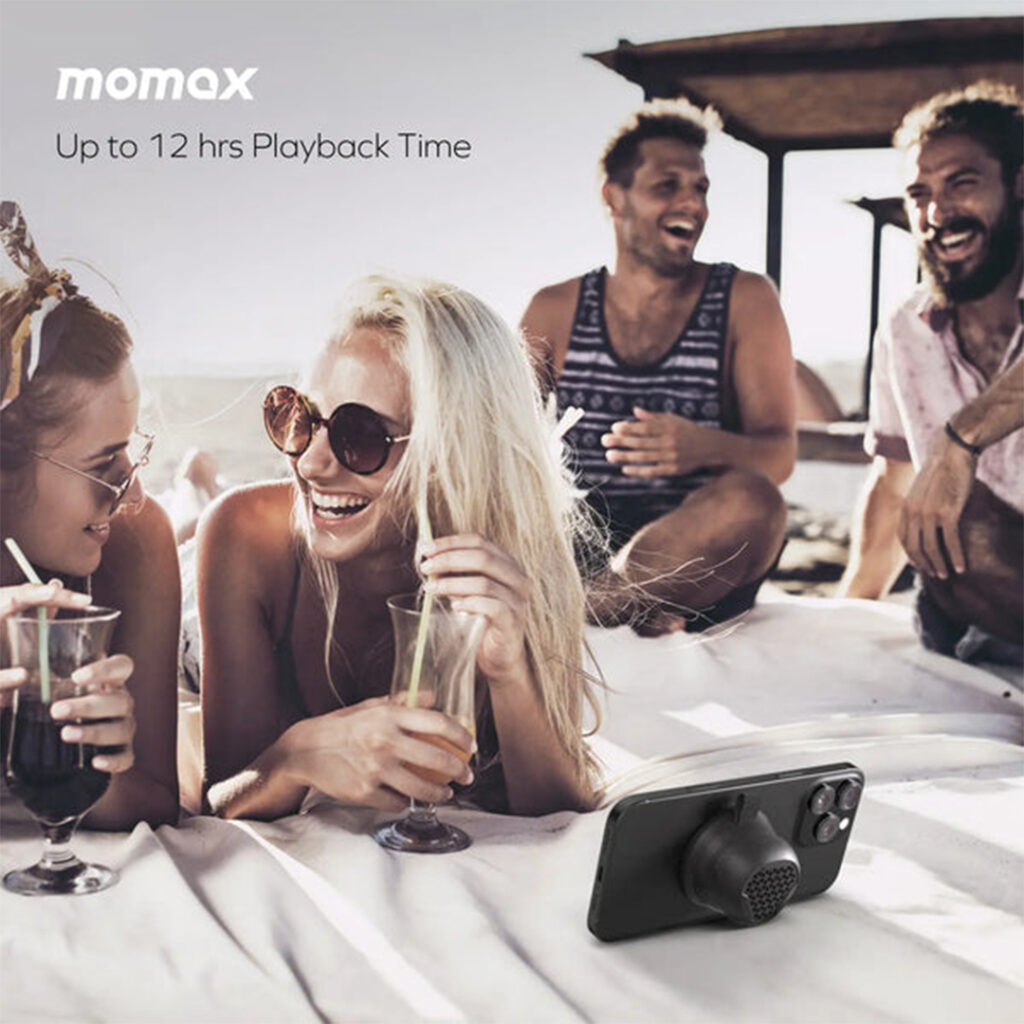 MOMAX 1 Vibe Go Speaker BS7E Portable Wireless Bluetooth Speaker