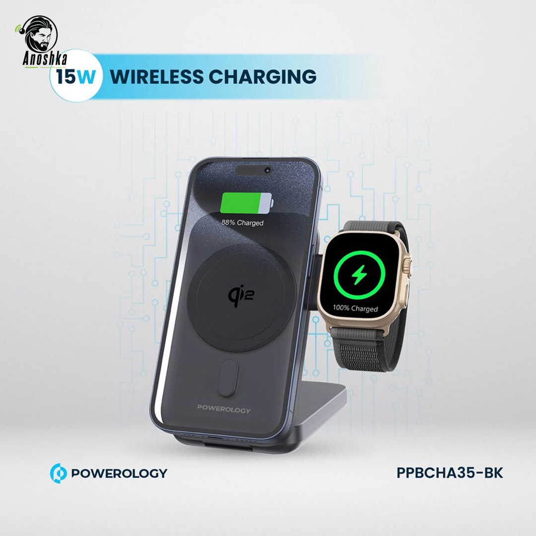 Powerology 10000mAh MagSafe Power Bank box and accessories