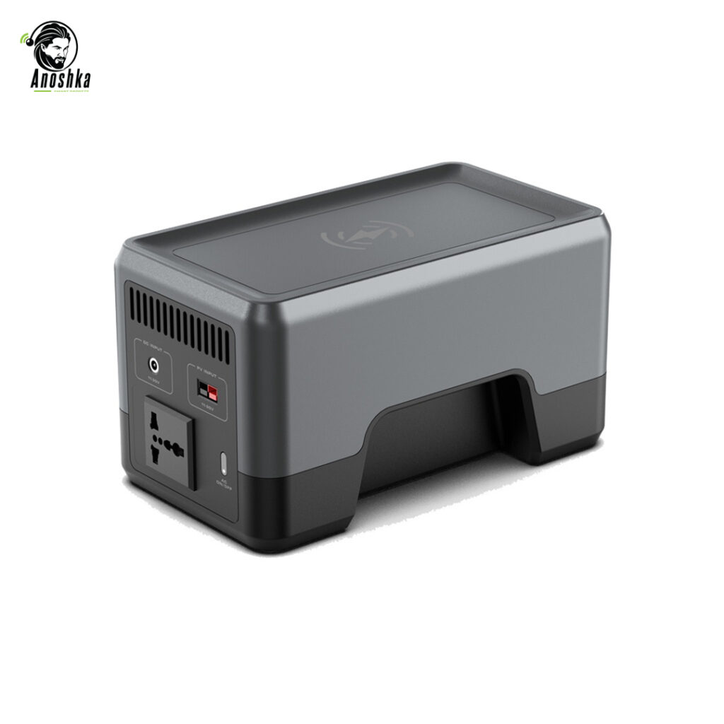 Powerology 300W Portable Generator charging multiple devices