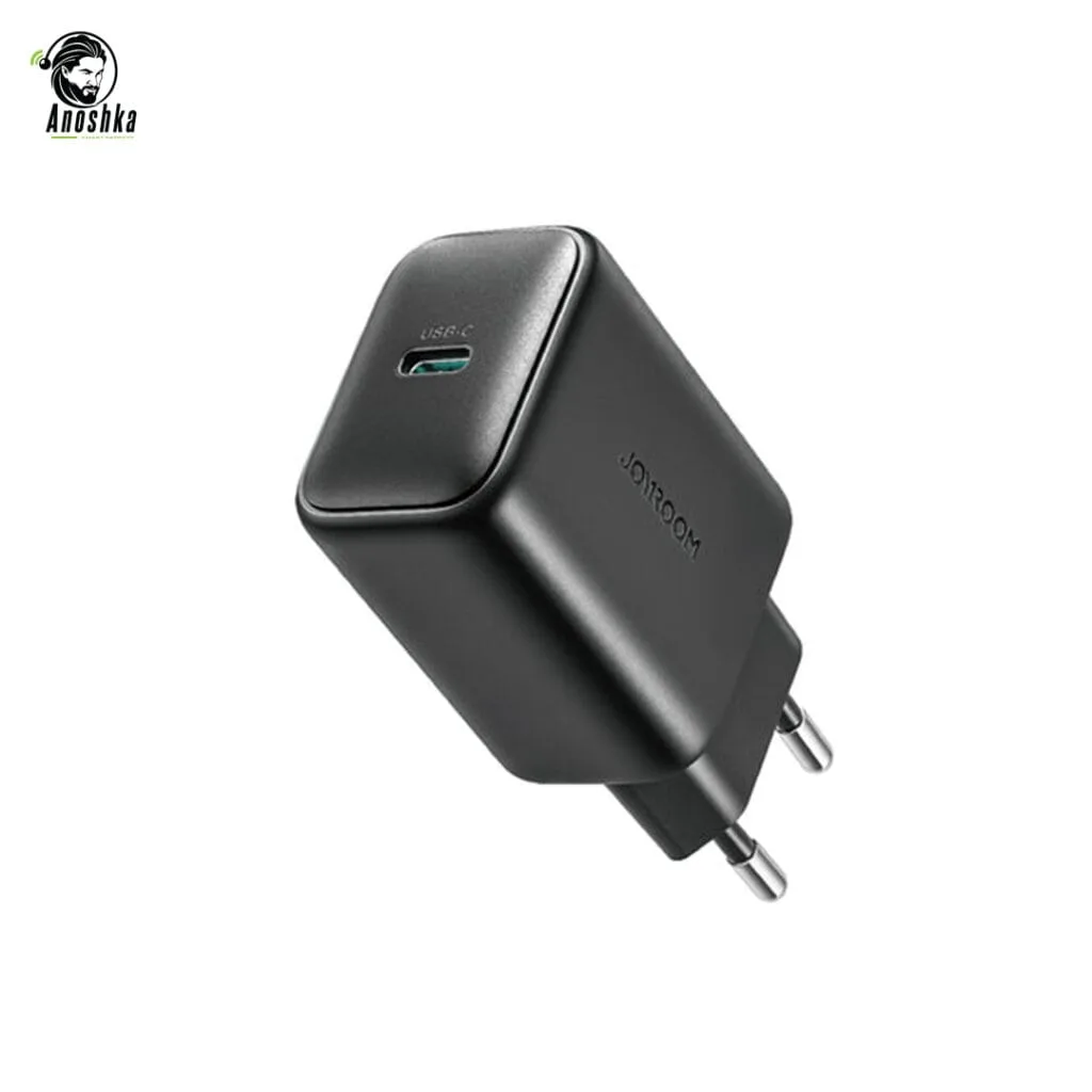 The JOYROOM JR-TCF23EU 25W Fast Charger features PD fast charging, includes a Type-C to Type-C cable, and provides safe, smart, and efficient power delivery in a compact design.