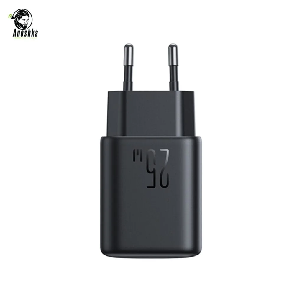 The JOYROOM JR-TCF23EU 25W Fast Charger features PD fast charging, includes a Type-C to Type-C cable, and provides safe, smart, and efficient power delivery in a compact design.