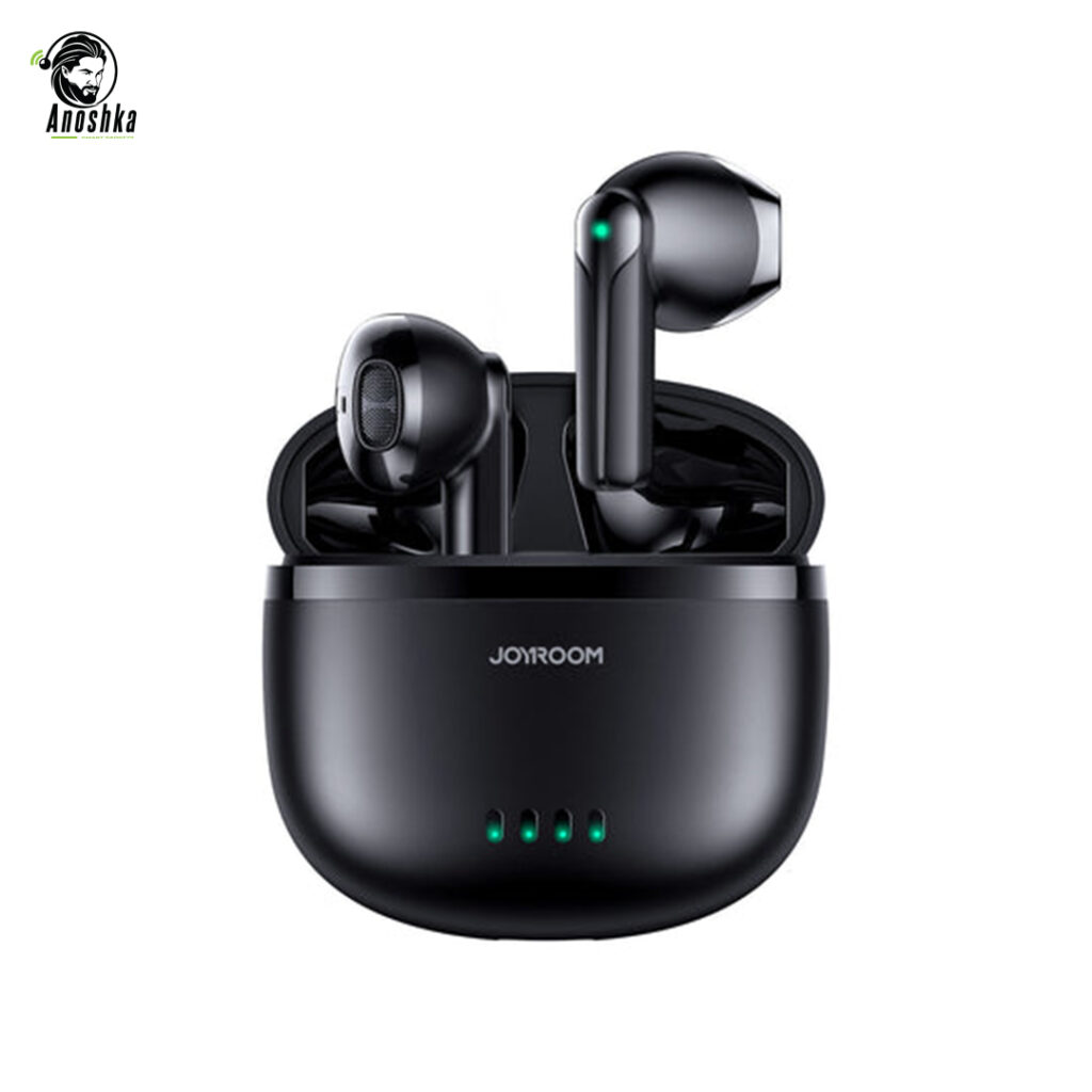 JOYROOM JR-TL11 AirPods deliver deep bass, ENC noise reduction, Bluetooth 5.3, and 32 hours of total playtime — all in a sleek and ergonomic design with smart touch controls.