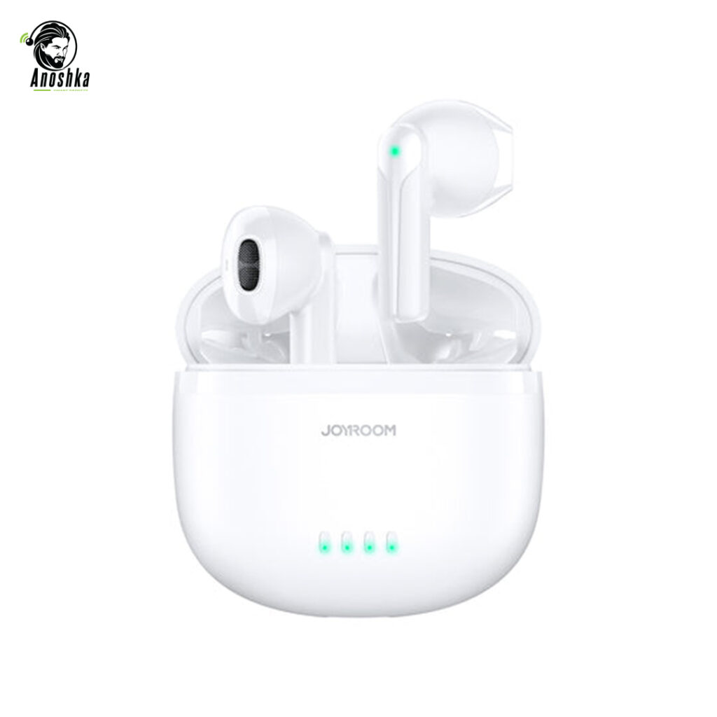JOYROOM JR-TL11 AirPods deliver deep bass, ENC noise reduction, Bluetooth 5.3, and 32 hours of total playtime — all in a sleek and ergonomic design with smart touch controls.
