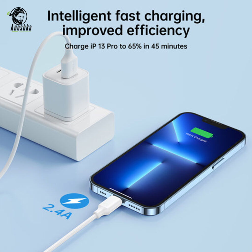 JOYROOM S-A9 Lightning cable: Fast-charge up to 3A (and up to 30W for certain variants), high-speed data transfer, durable build. Ideal for iPhones and Lightning-enabled devices.