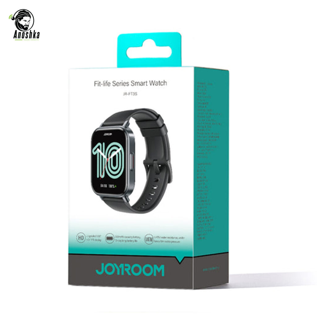 joyroom jr-ft3s, joyroom smartwatch, fitlife series smartwatch, fitness tracker watch, bluetooth smart watch, heart rate monitor watch, waterproof smartwatch