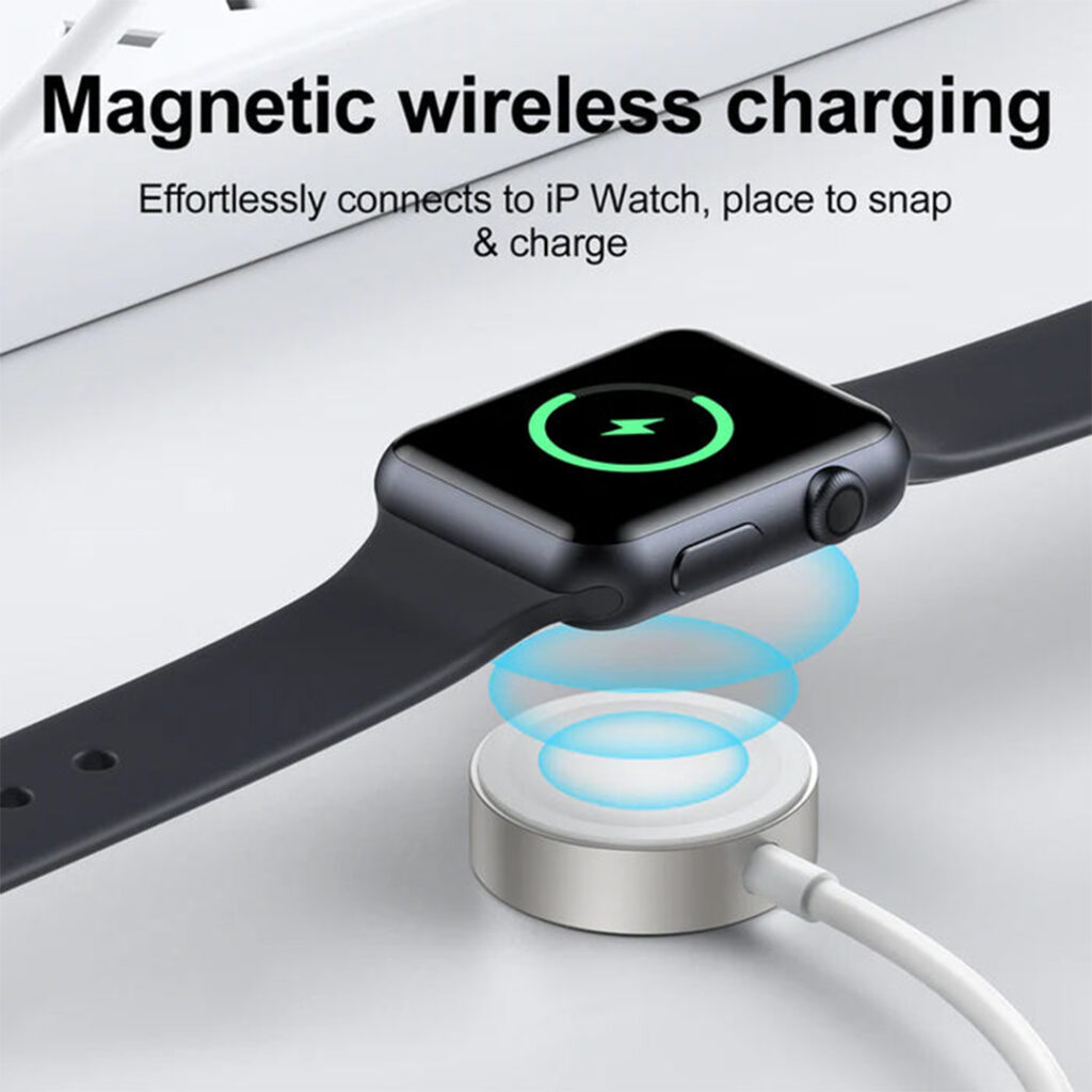 JOYROOM iP Watch Magnetic Charging Cable Type-C delivers fast, safe charging with a strong magnetic connection and premium build for all Apple Watch models.