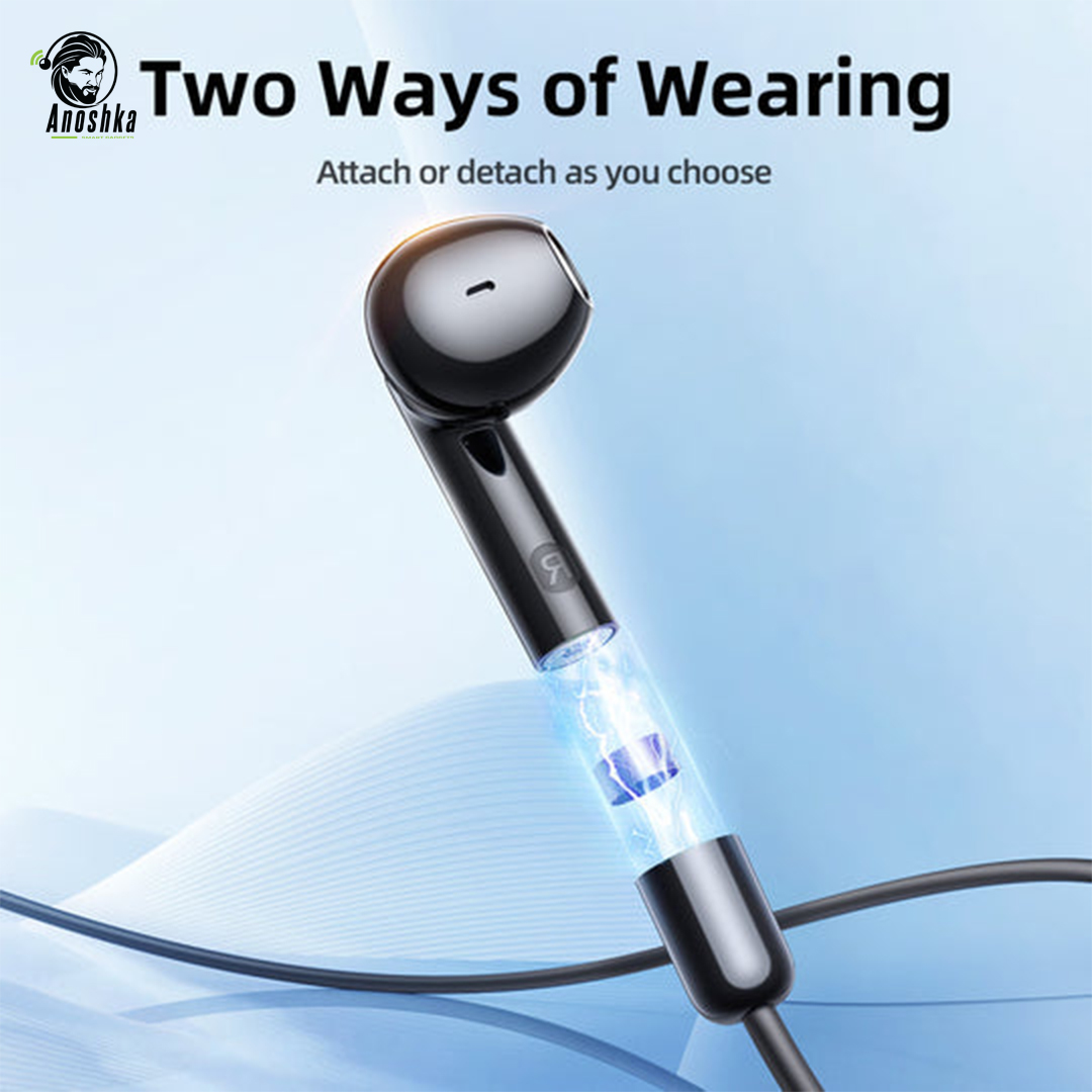 JOYROOM DS1 Neckband Wireless Headphones Bluetooth 5.3 with deep bass