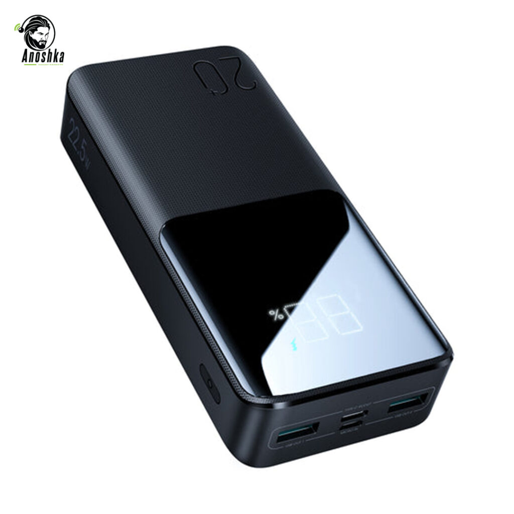JOYROOM QP192 20000mAh Fast Charging Power Bank with USB-C and dual outputs