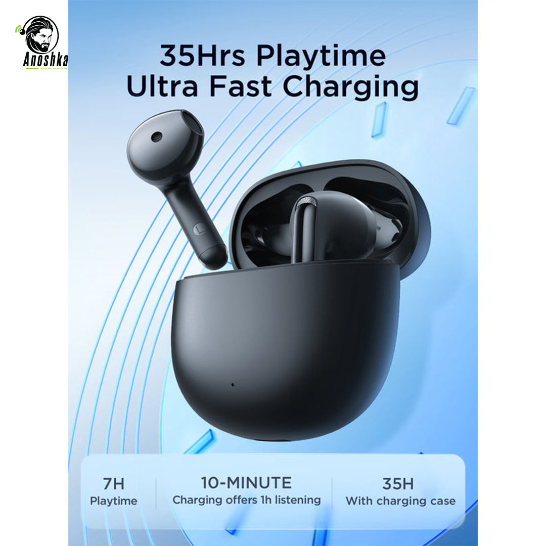 JOYROOM FB1 True Wireless Earbuds feature Bluetooth 5.3, 20-hour battery life, touch controls, and a comfortable ergonomic design for a premium wireless experience.