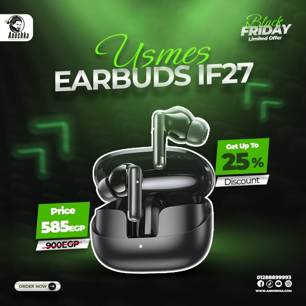 Usmes IF27 Earbuds with clear sound and long battery life