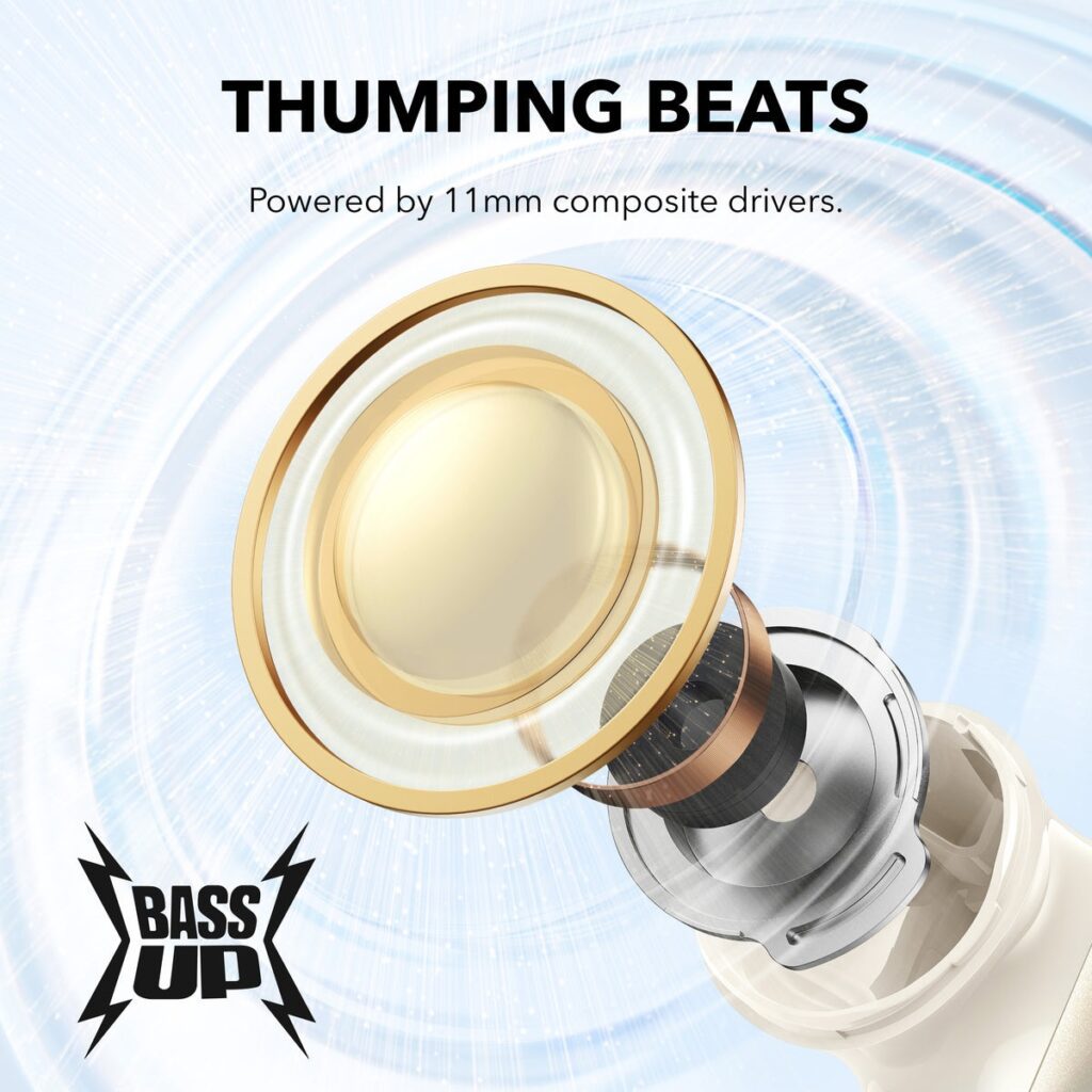 Anker Soundcore P40i true wireless earbuds with immersive sound