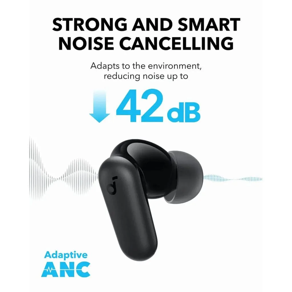 Anker R50i NC wireless earbuds with powerful sound and noise cancellation
