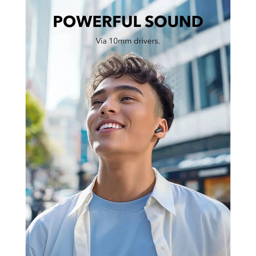 Anker R50i NC wireless earbuds with powerful sound and noise cancellation