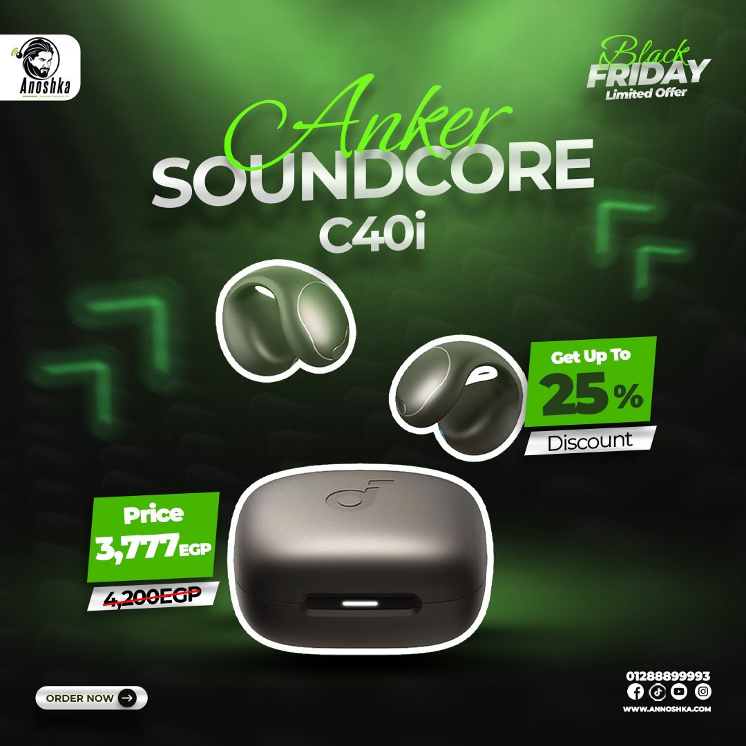 Soundcore C40i compact wireless earbuds with clear sound