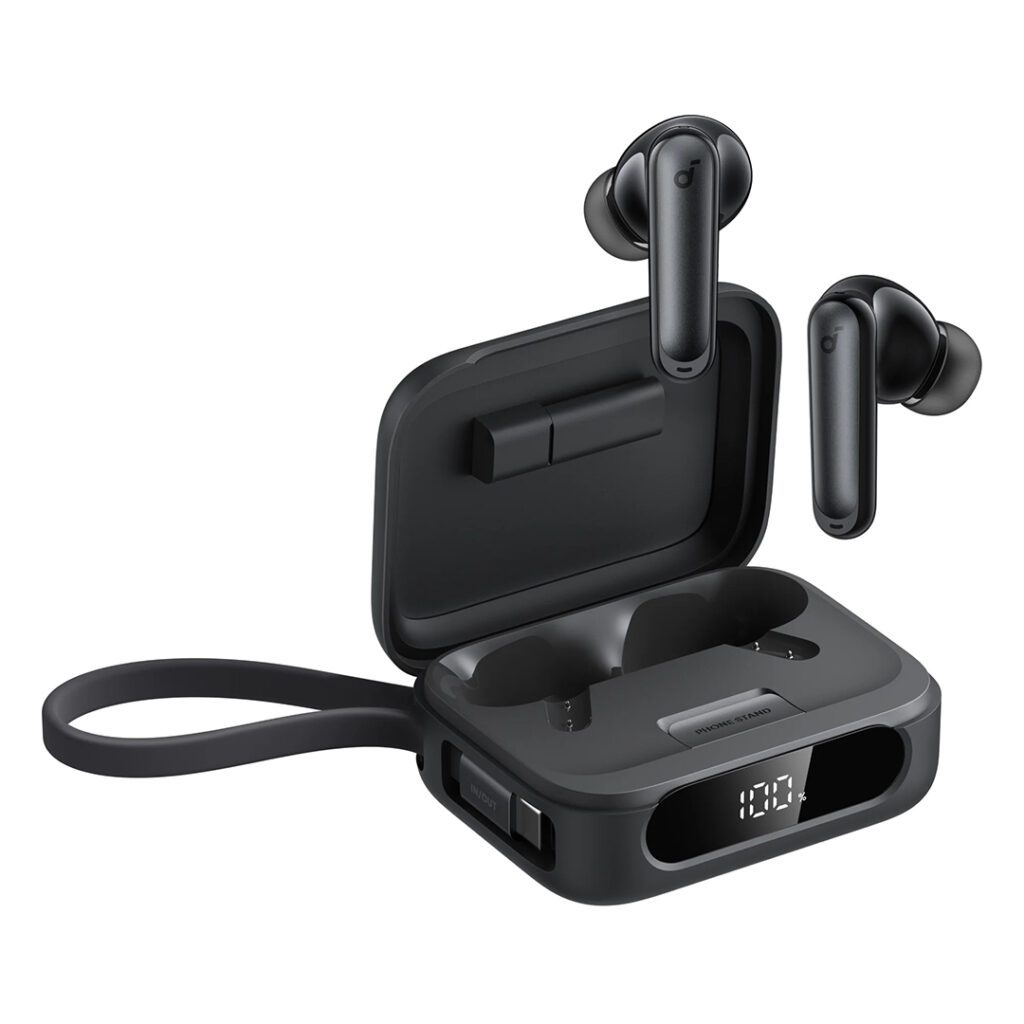 Anker Soundcore P41i Wireless Earbuds with built-in portable phone charger