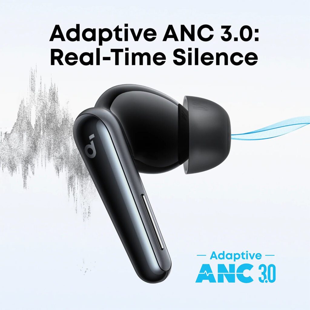 Anker Soundcore Liberty 5 Noise Cancelling Earbuds with powerful sound