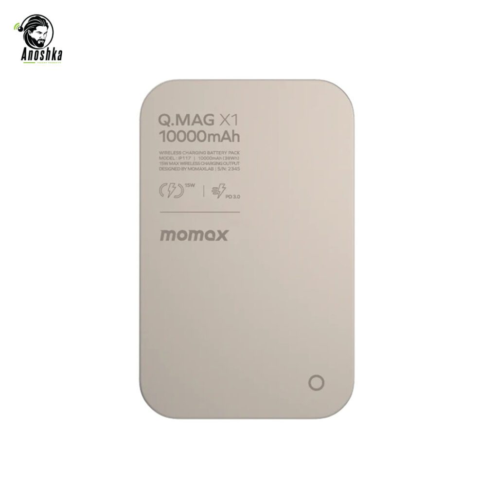 Momax Q.Mag X1 magnetic wireless power bank 10000mAh with fast magnetic charging