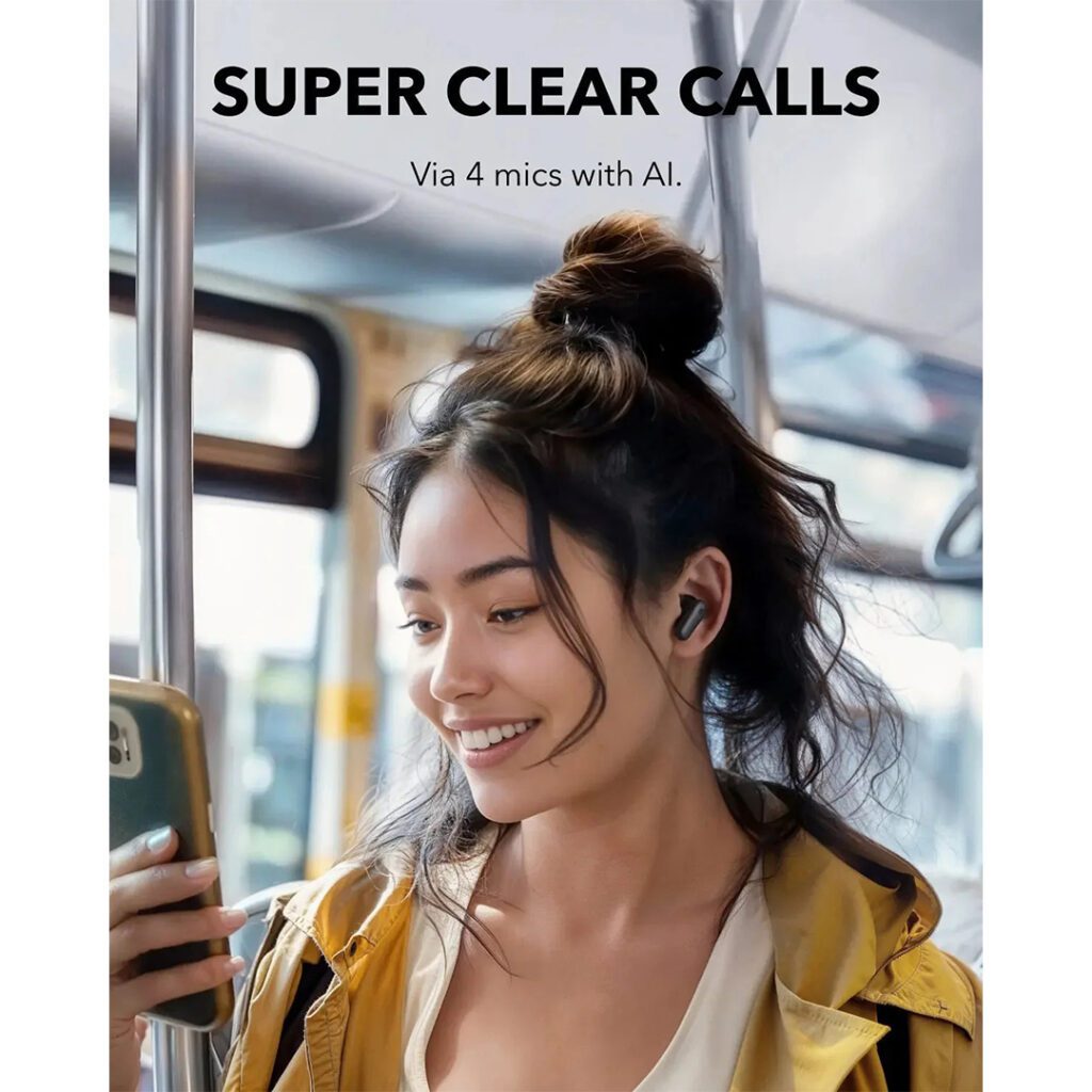 Anker R50i NC wireless earbuds with powerful sound and noise cancellation