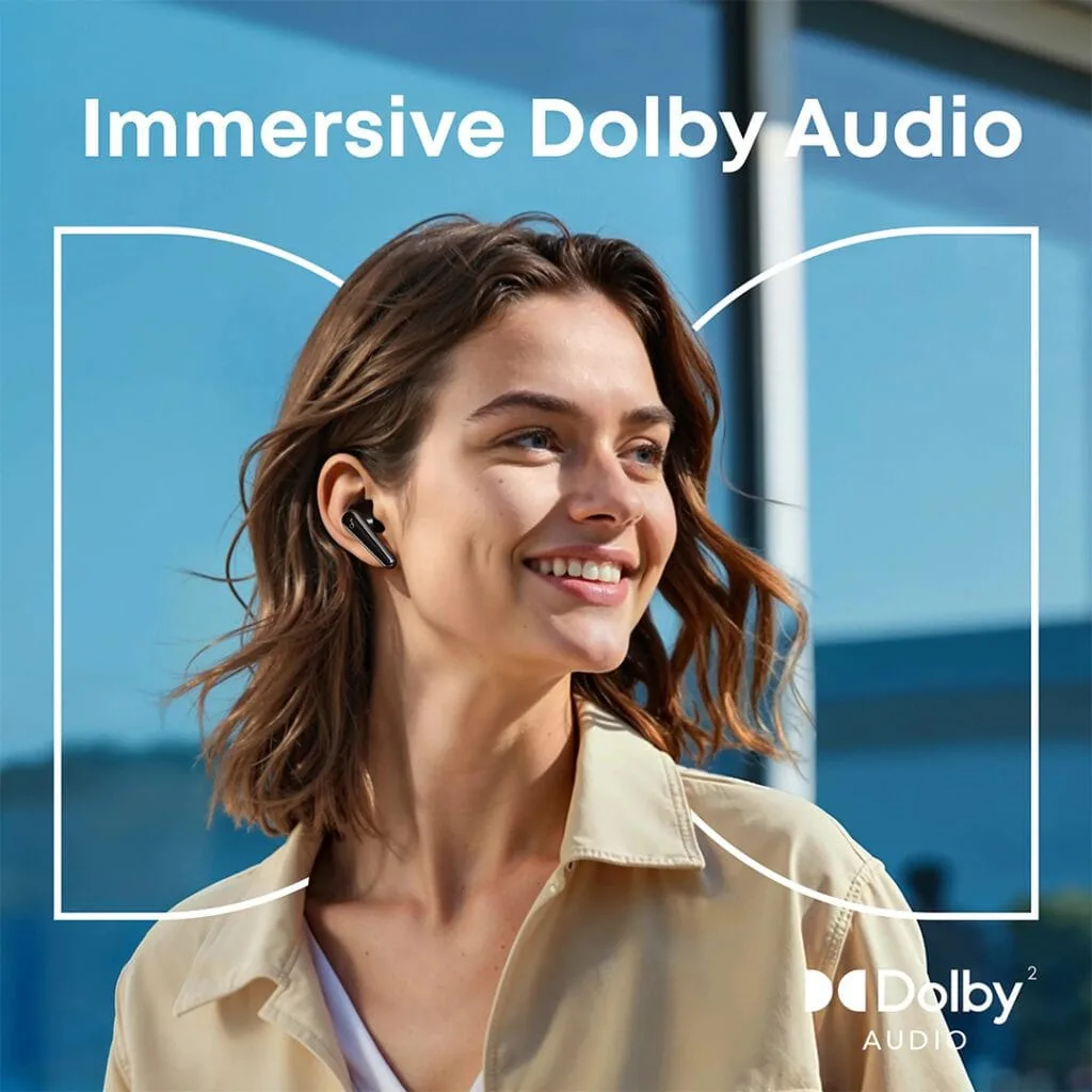 Anker Soundcore Liberty 5 Noise Cancelling Earbuds with powerful sound