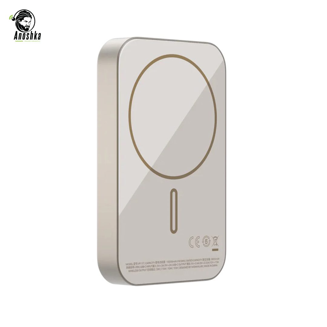 Momax Q.Mag X1 magnetic wireless power bank 10000mAh with fast magnetic charging