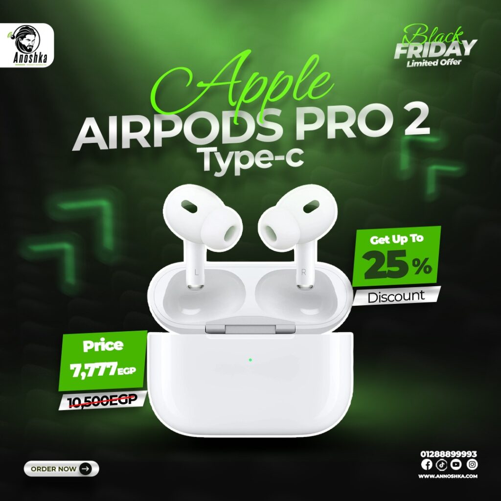 Apple AirPods Pro 2nd Generation Wireless Earbuds with Active Noise Cancellation