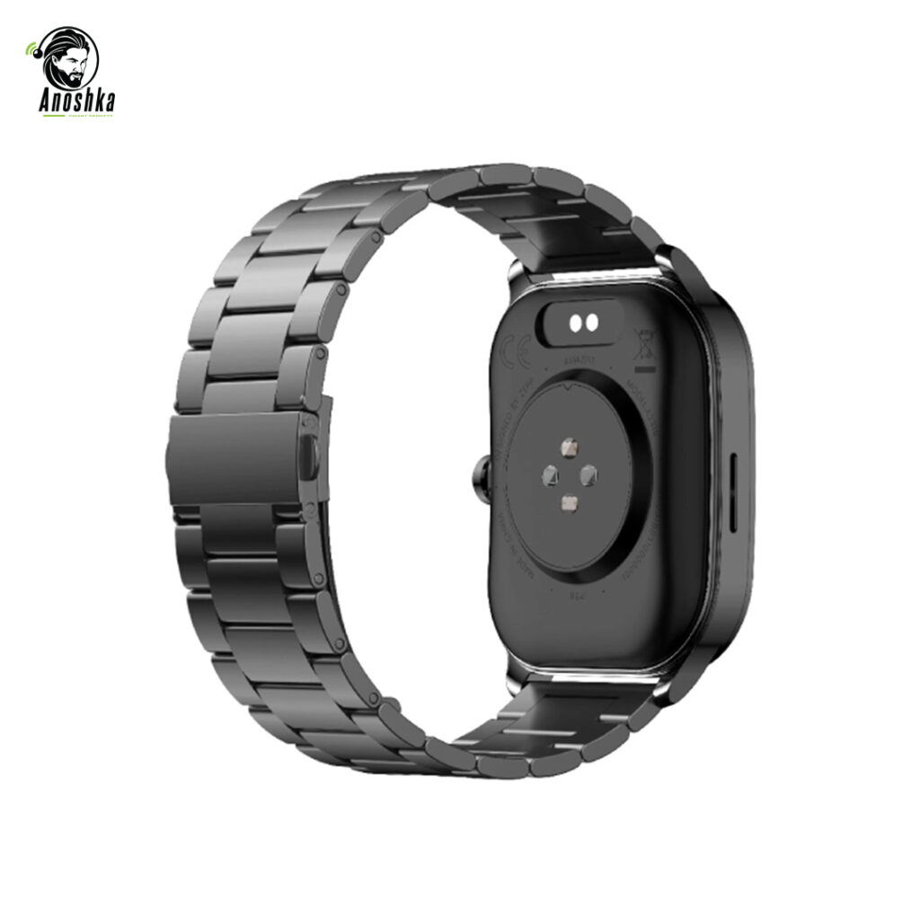 Amazfit Pop 3S Classic Edition Black Smartwatch with AMOLED Display and Bluetooth Calling