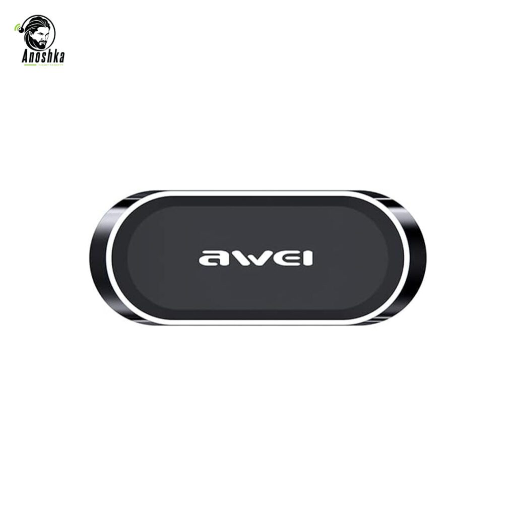 AWEI X20 car holder with secure grip, adjustable arms, and 360-degree rotation