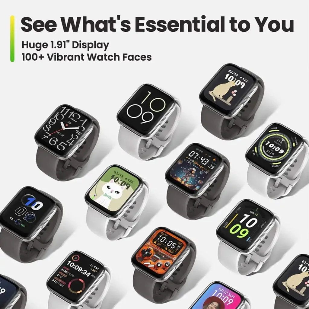 Amazfit Bip 5 Unity Smartwatch with AMOLED Display and Health Tracking